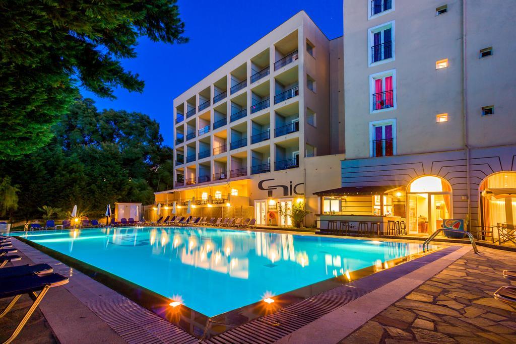 Corfu Hellinis Hotel Kanoni  Bagian luar foto