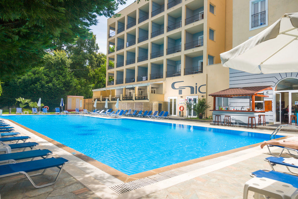 Corfu Hellinis Hotel Kanoni  Bagian luar foto